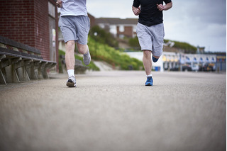 Personas haciendo running