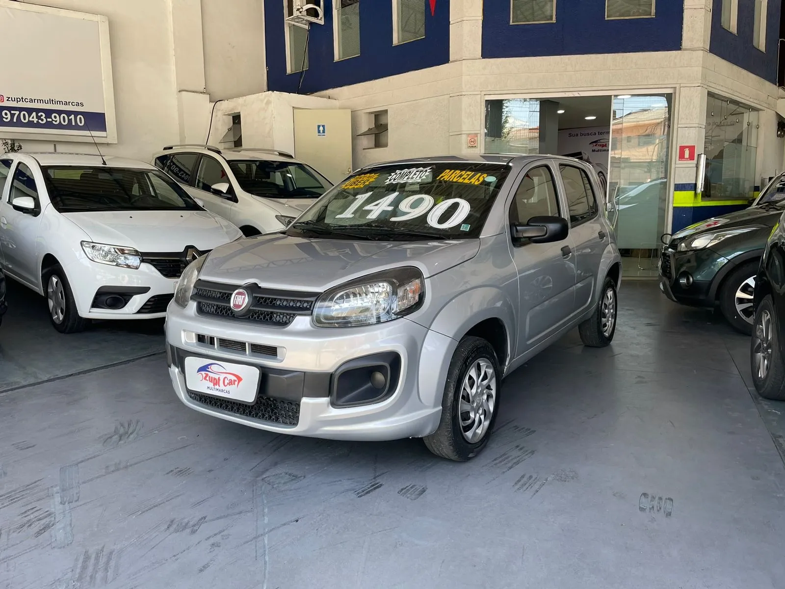 Fiat Uno 1.0 Attractive Flex 2021 Financiamento Uber 99