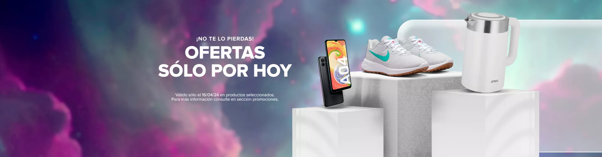 Aprovechá ofertas solo por hoy! ofertas por 24 horas