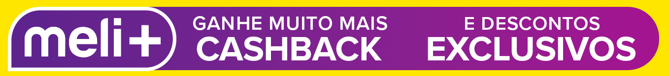 Meli+ Ganhe Muito Mais Cashback. E descontos exclusivos. Consulte termos e condições.