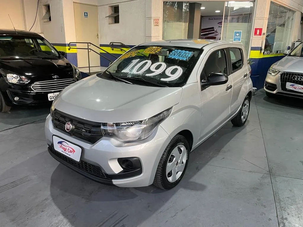 Fiat Mobi Like 2020 Completo Score Baixo Uber Sem Entrada