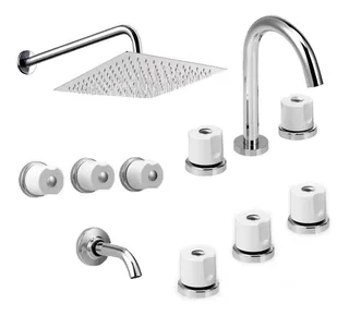 Grifería completa para baño precios sale
