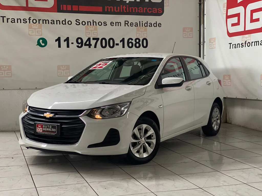 Chevrolet Onix 1.0 Lt Tb Flex Automático Completo