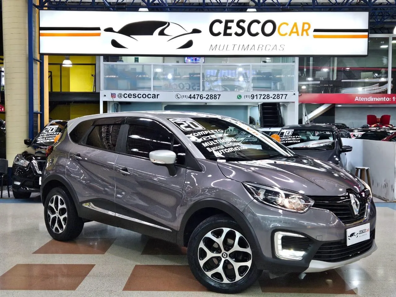 Renault Captur 1.6 Flex Automático *som Bose*