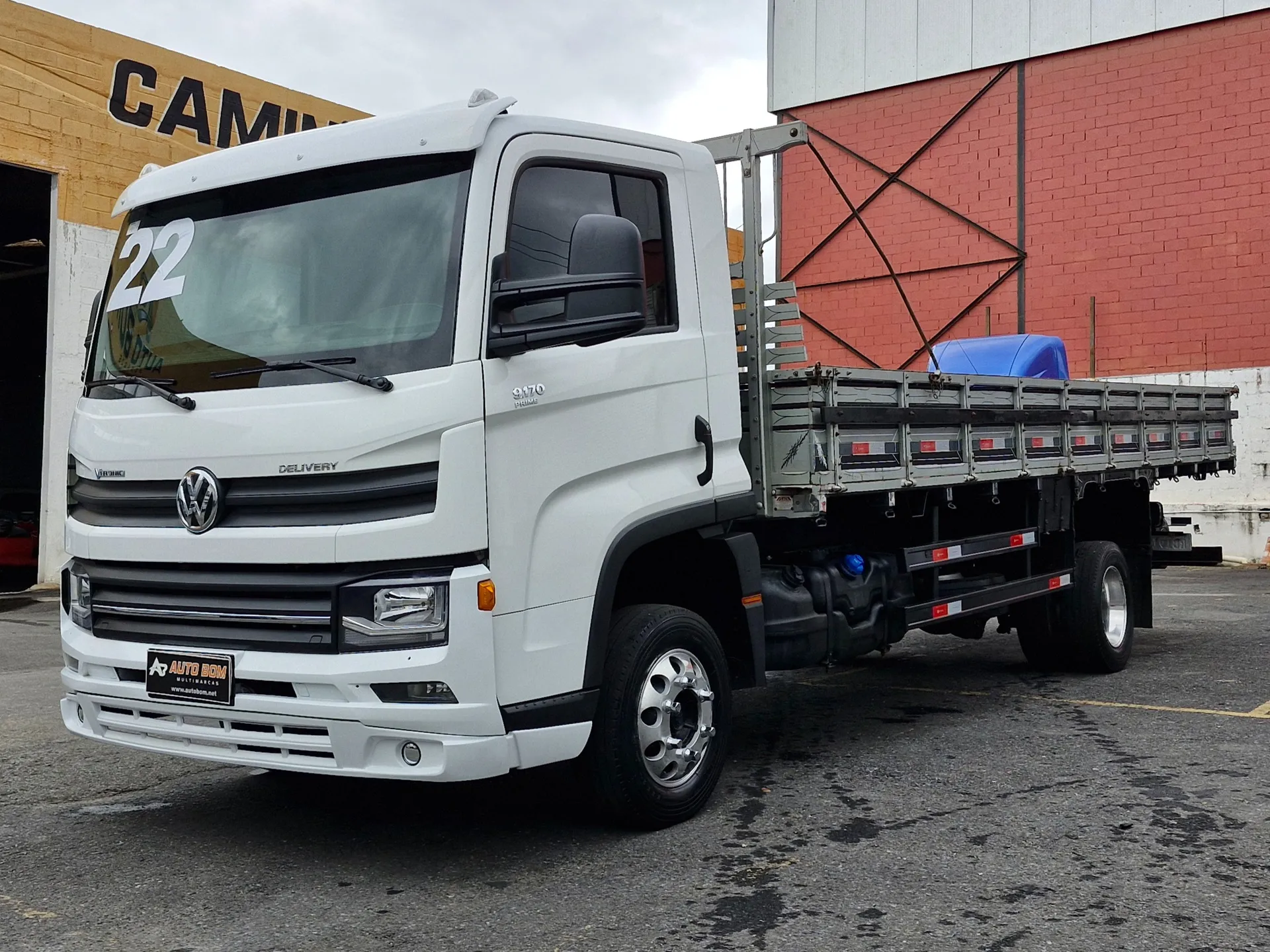 Vw 9170 9.170 9-170 Carroceria De Madeira Completo