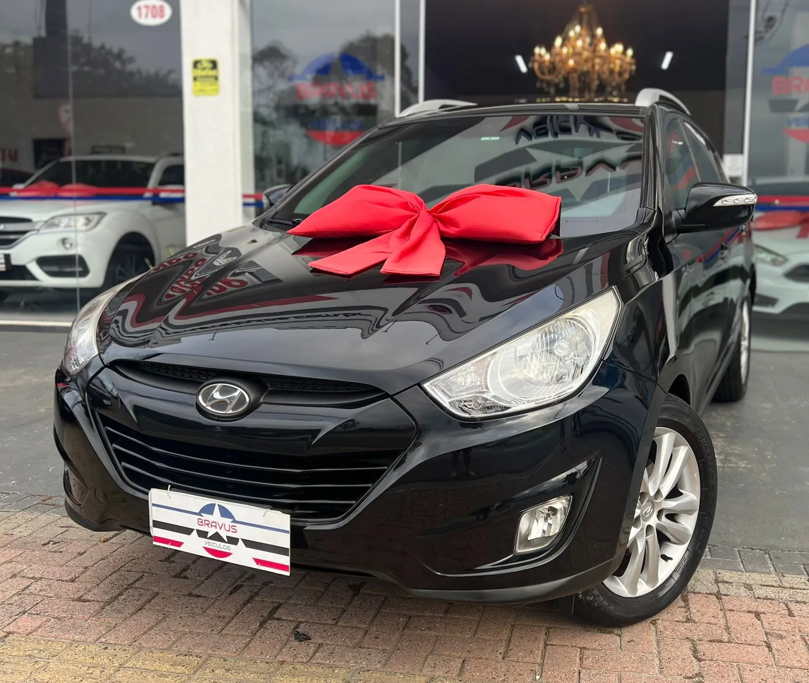 ***hyundai Ix35 2.0 Gls 2wd Flex Aut. 5p Blindada Nivel 3***