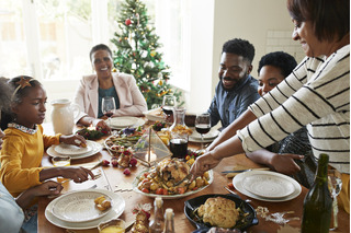 Jantar de Natal em família