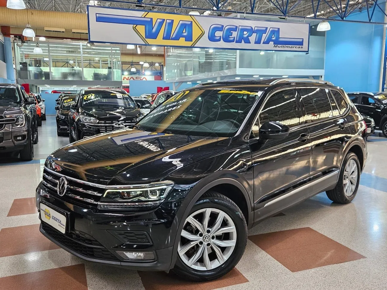Vw Tiguan 1.4 Turbo 250 Comfortiline * 7 Lugares + Teto *