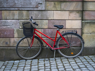 Bicicleta roja