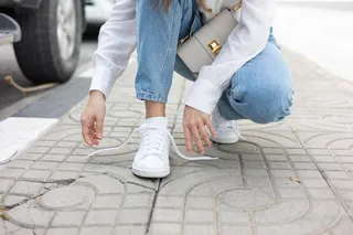 zapatillas blancas