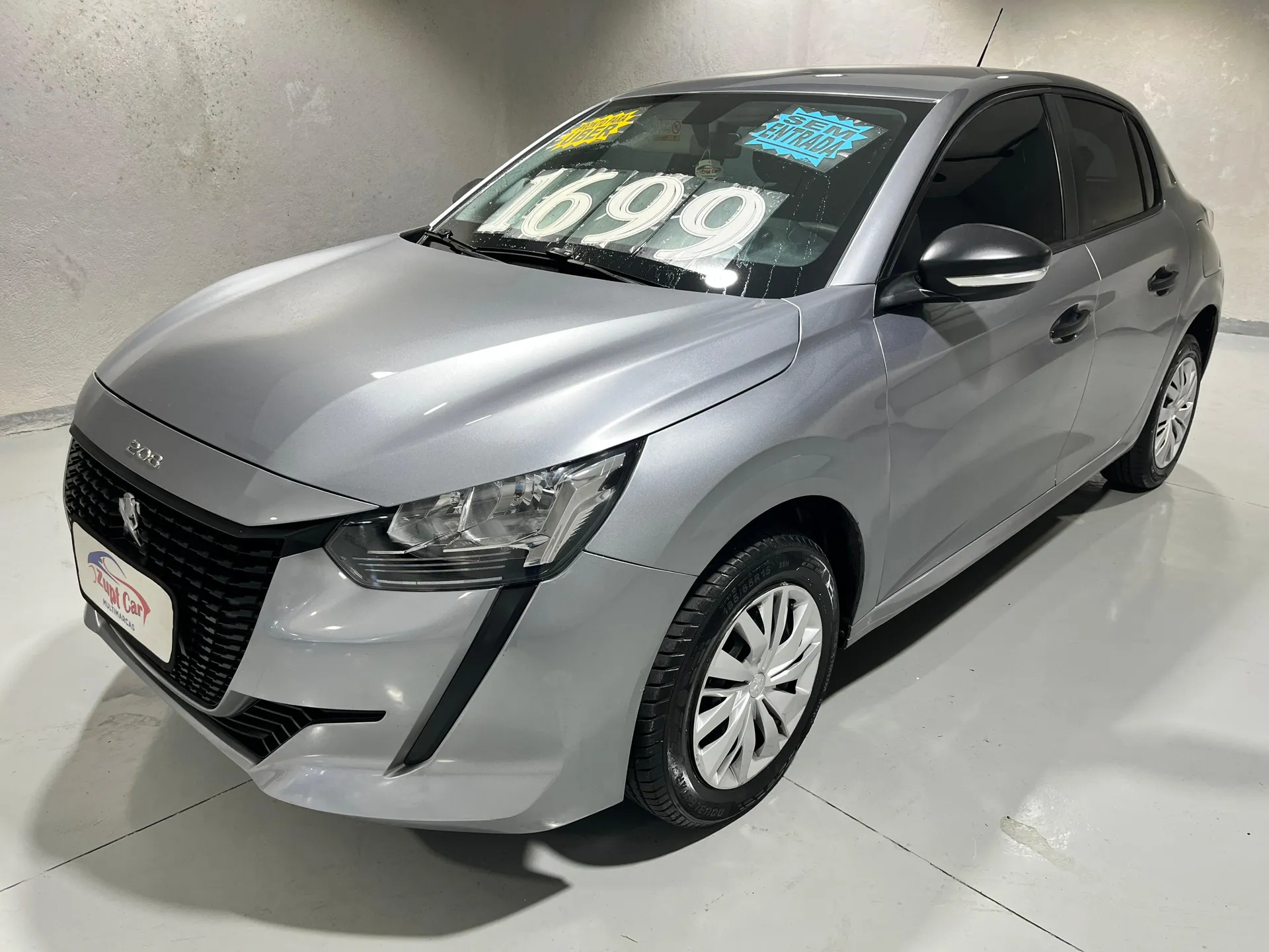 Peugeot 208 1.0 Like Flex 2023 Financiamento Completo