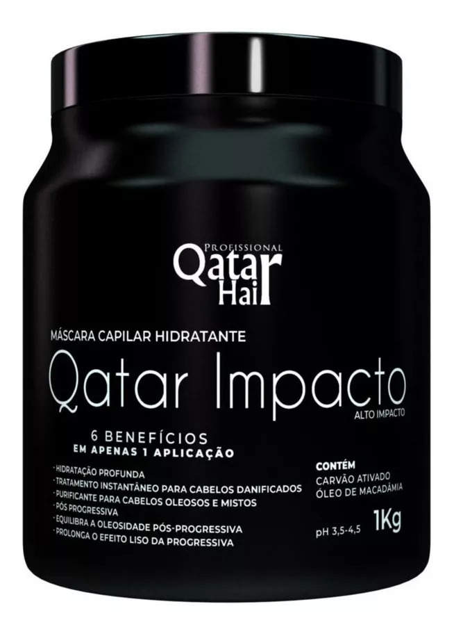 Máscara Qatar de 1kg con carbón activado