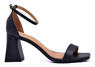 Zapatillas taco ancho sale