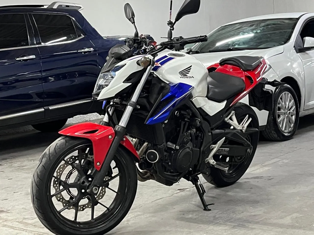 Cb500 F Série Capitão América