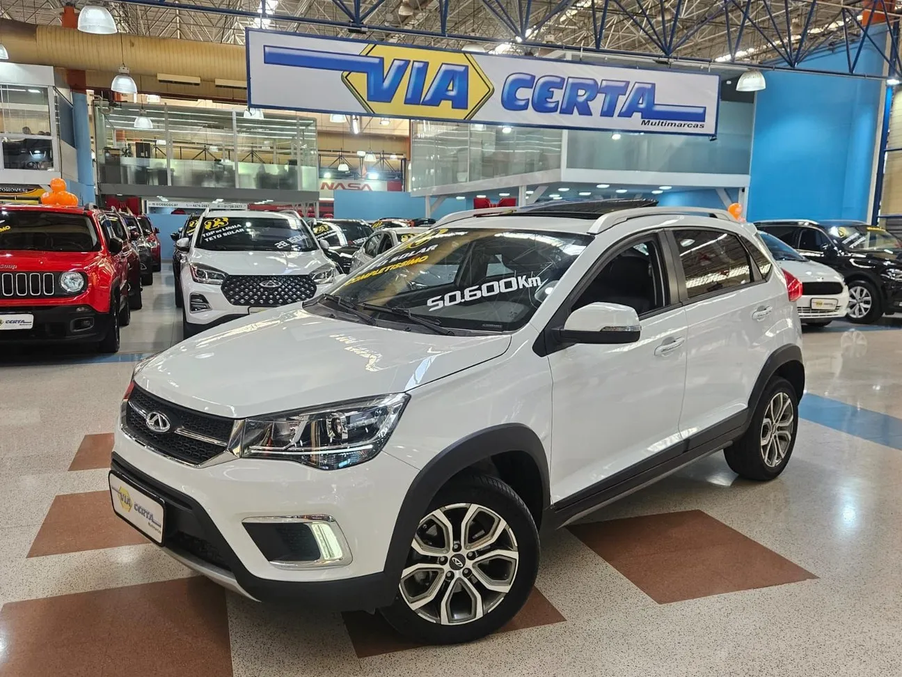 Chery Tiggo 2 1.5 Flex Act * C/ Teto Solar *
