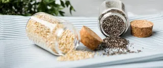 Psyllium: fibra solúvel extraída das sementes da planta Plantago 