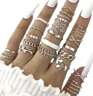 Anillos rockeros mujer sale
