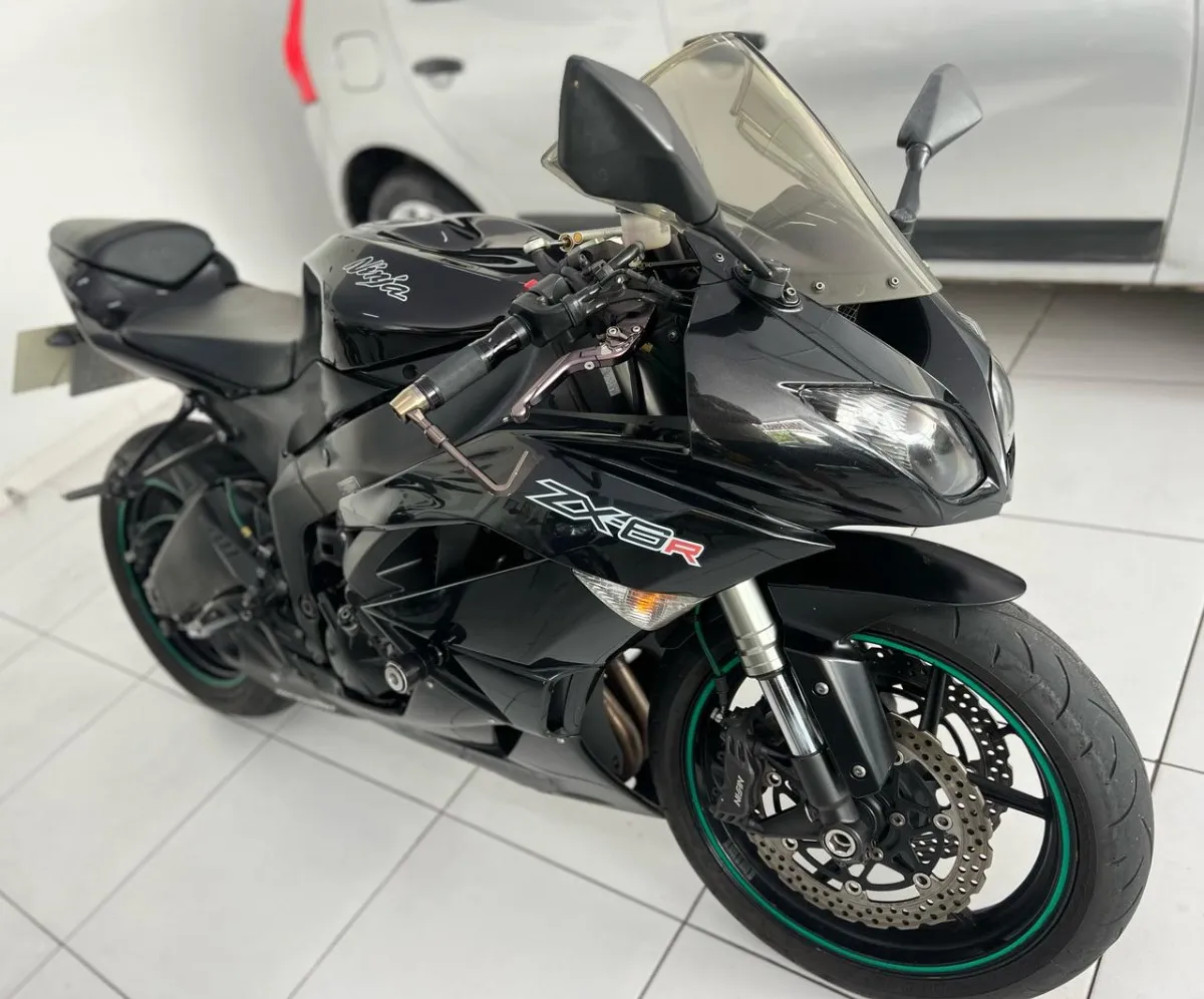 ***kawasaki/ninja Zx-6r 2012 Impecável Baixa Km Revisada***