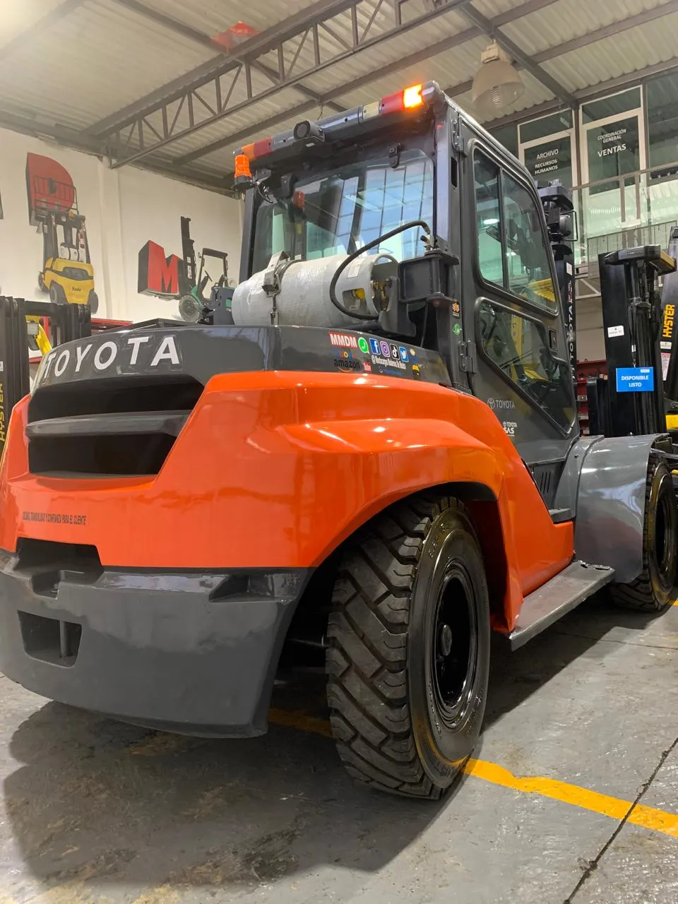 Montacargas Toyota 2020, 7 Toneladas Seminuevo 15500 Lbs Cat