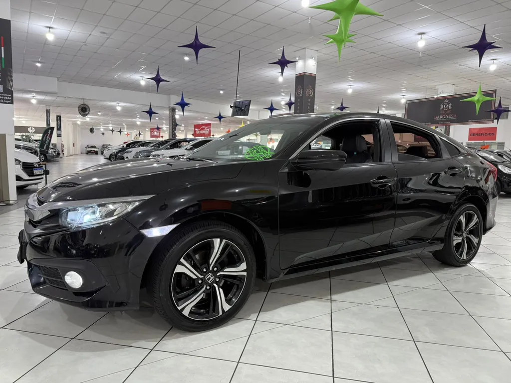 Honda Civic 2.0 Exl 2017 Automatico Cvt Flex 74.000km