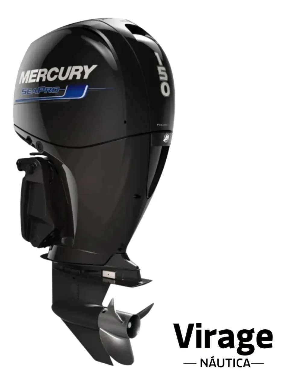 Motor De Popa Mercury 150hp 150l 3.0l Efi 4stk Seapro