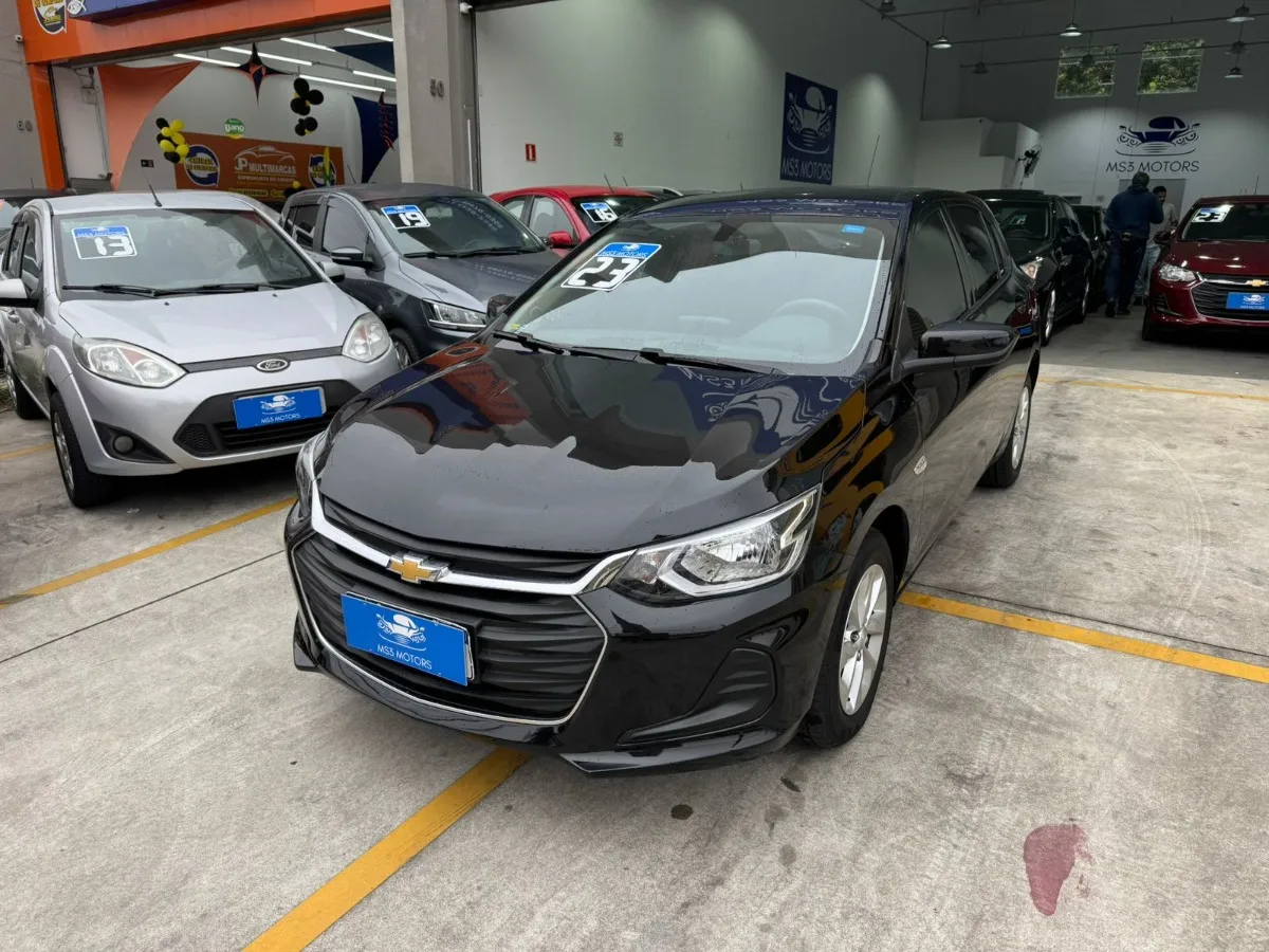 Chevrolet Onix 1.0 Turbo Lt Automático Preto 2023