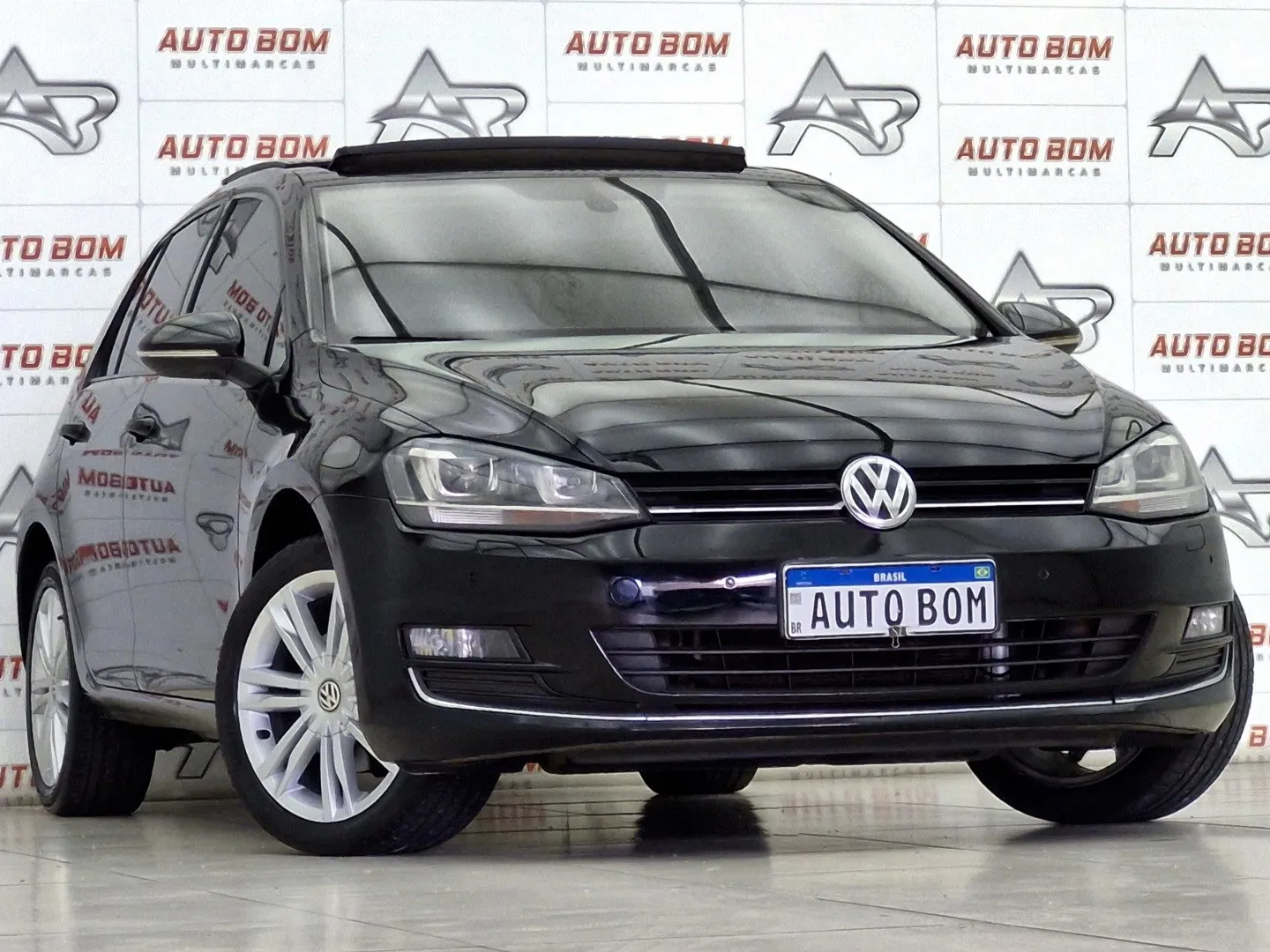 Golf Highline 1.4 2014, C/ Teto Solar E Ar Condicionado Dual