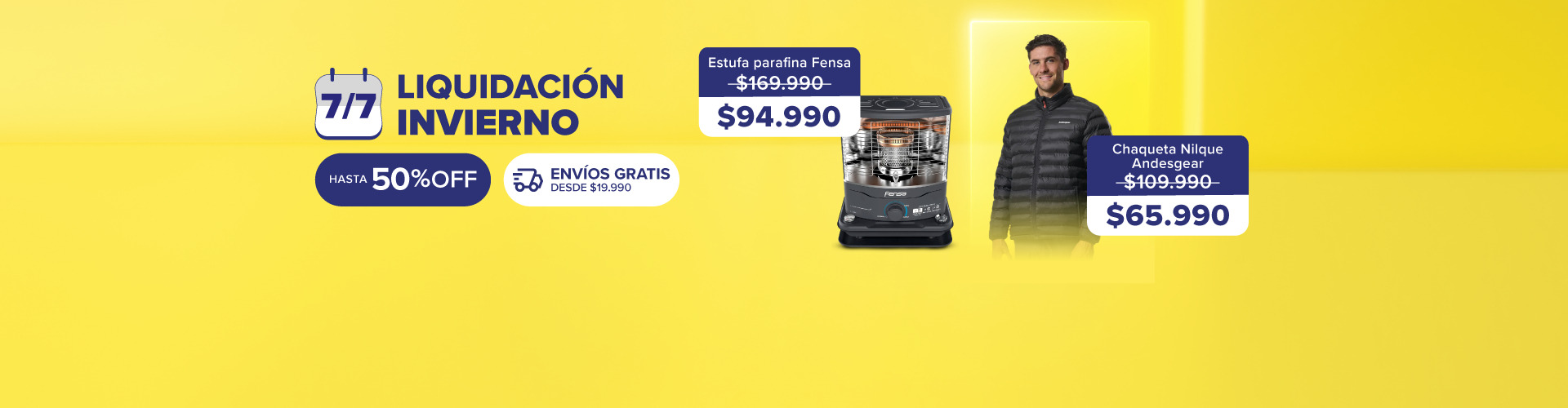 Liquidación Invierno en Mercado Libre