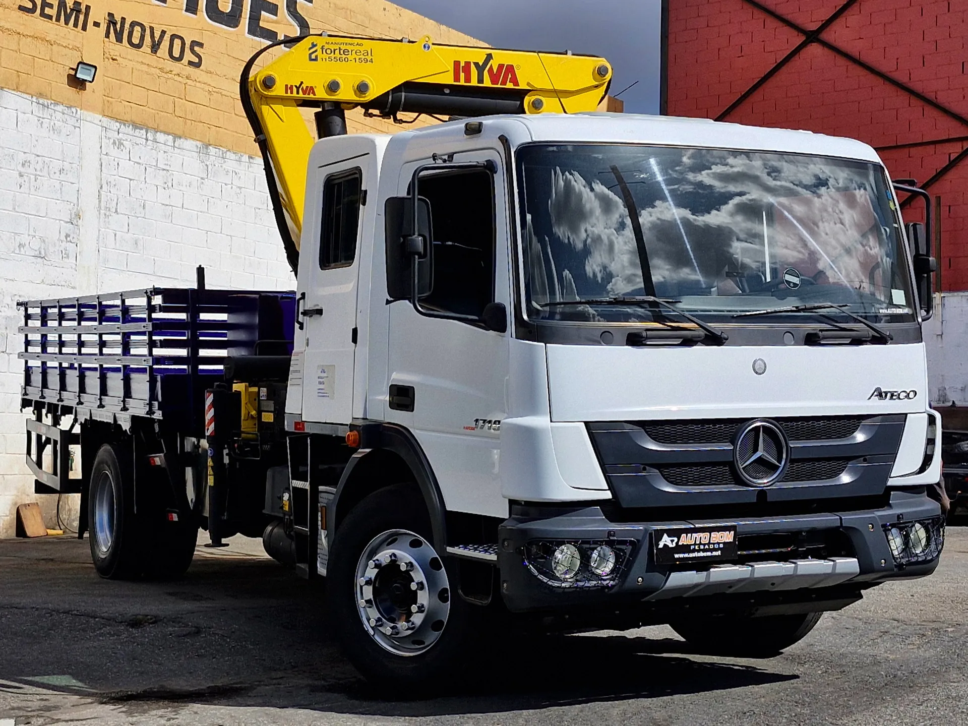 Mb Atego 1719 Munck 19 Toneladas Cabine Suplementar