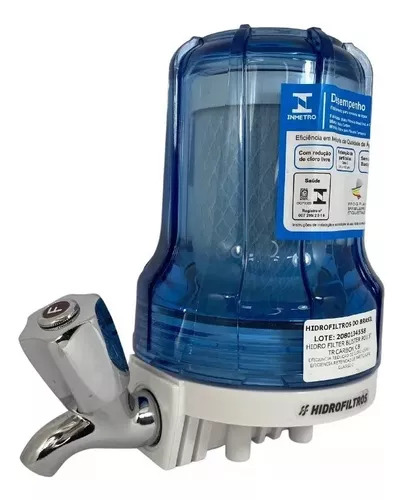 Filtro De Agua - Purificador - Carbón - Grifo - Transparente Completo