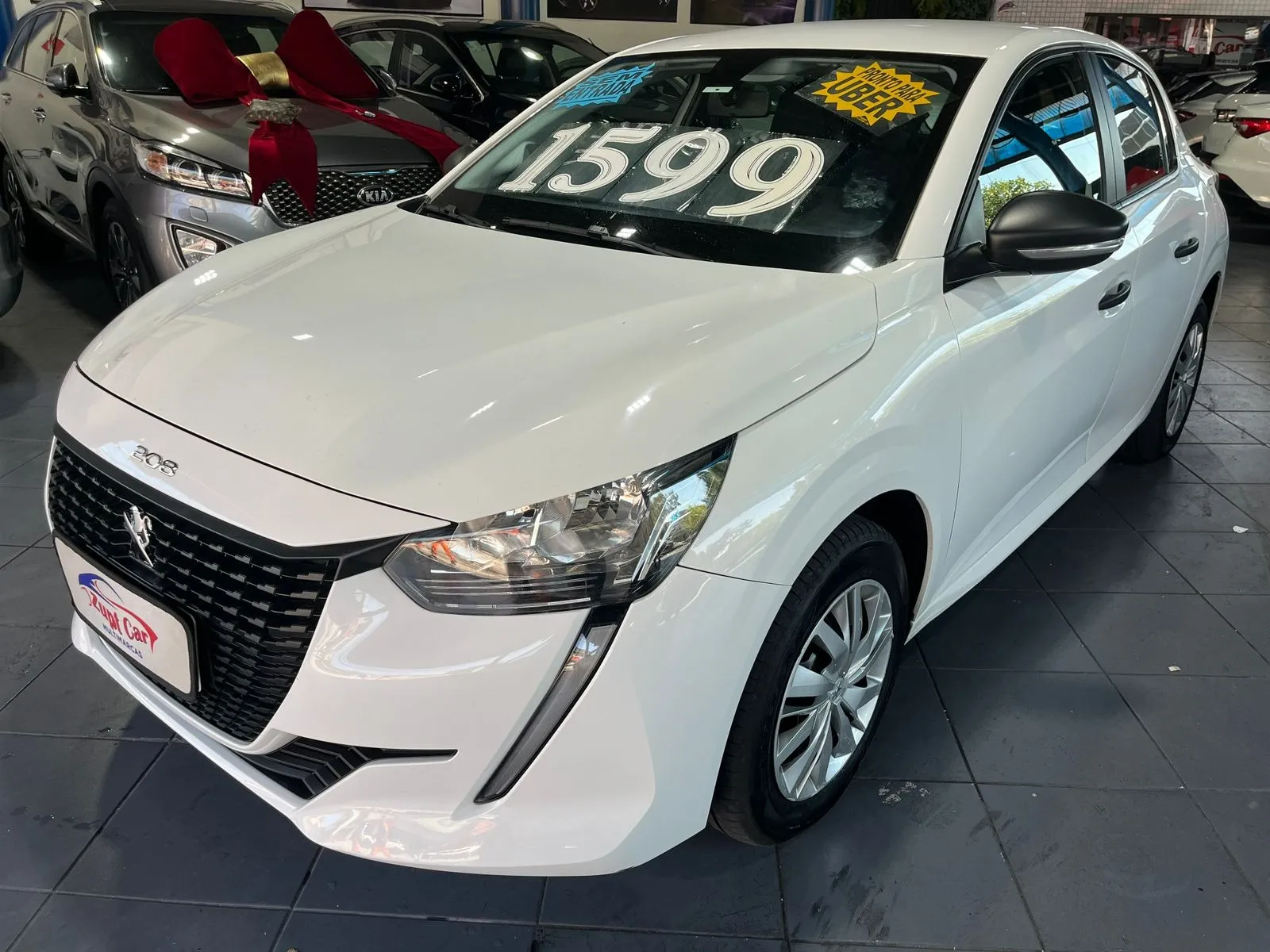 Peugeot 208 1.0 Like 2024 Financiamento Sem Entrada 99 Uber