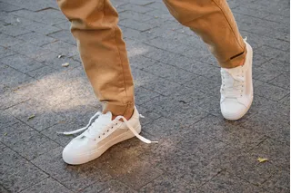 zapatillas blancas