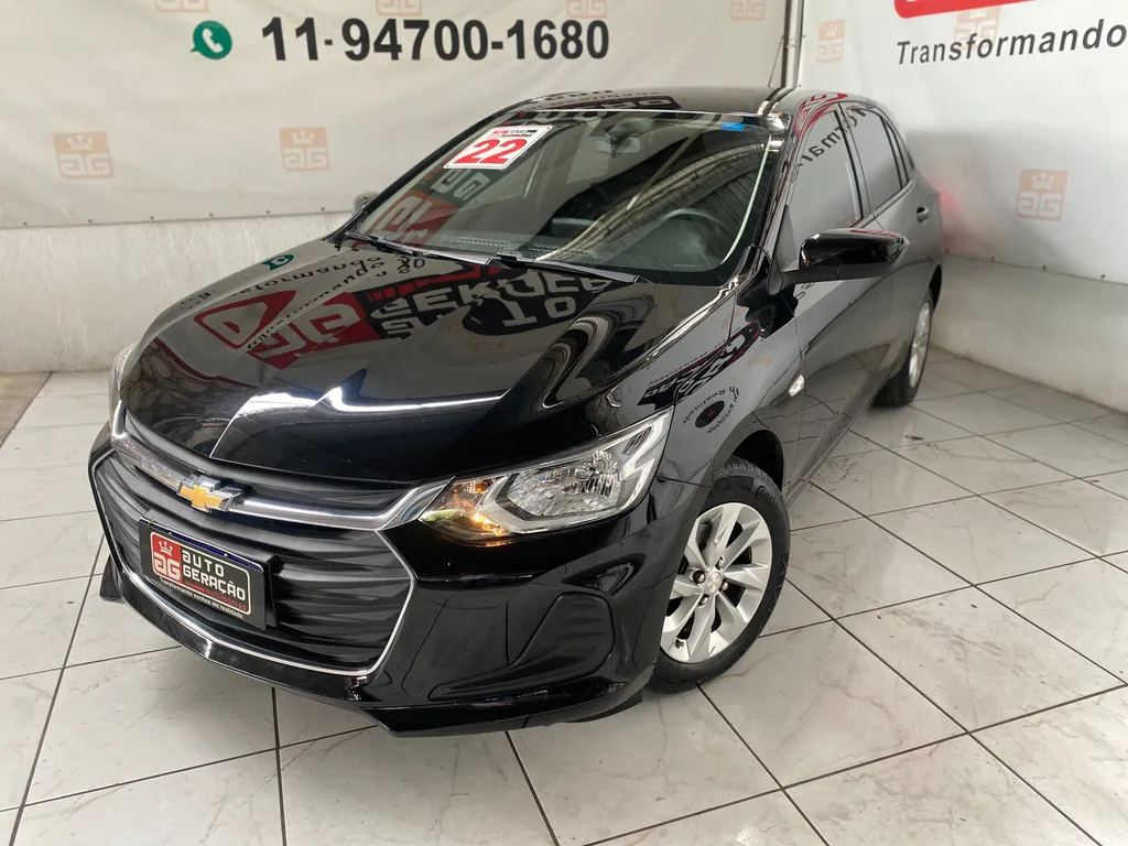Chevrolet Onix Lt 1.0 Tb Flex Automático Completo