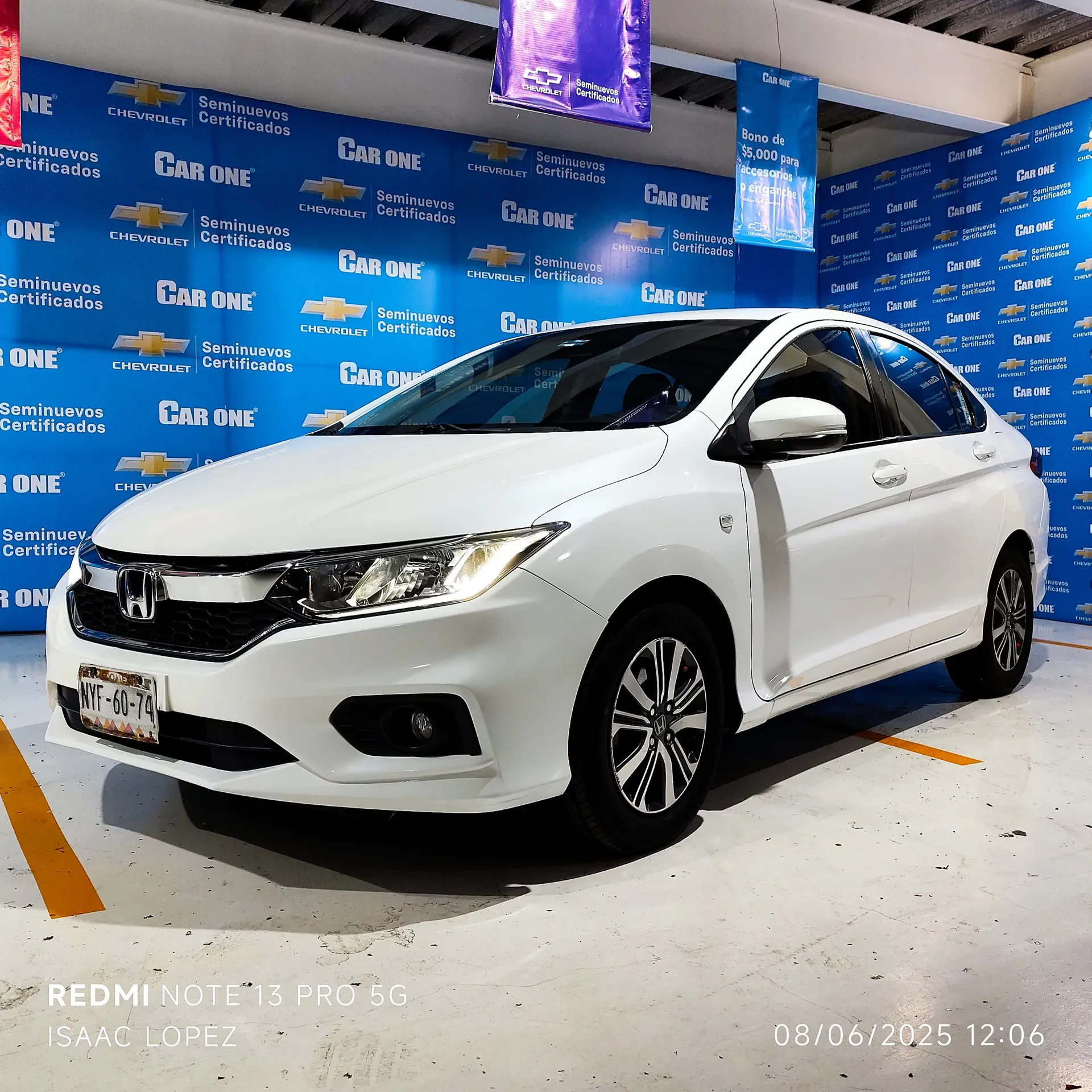 Honda City 1.5 Ex At Cvt