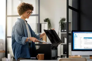Impresora en enterno laboral