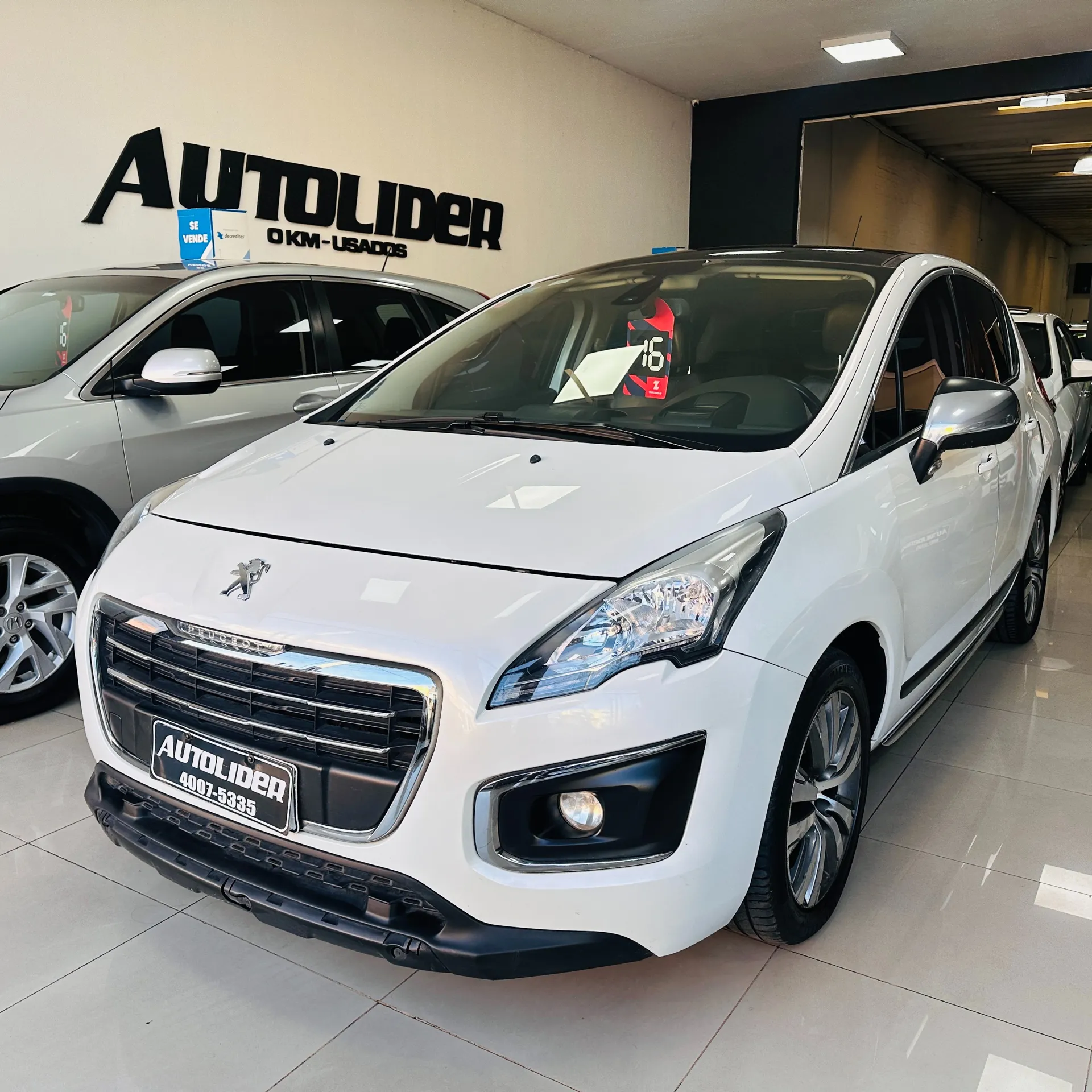 Peugeot 3008 2.0 Feline Hdi 163cv 2016 Impecable Autolider