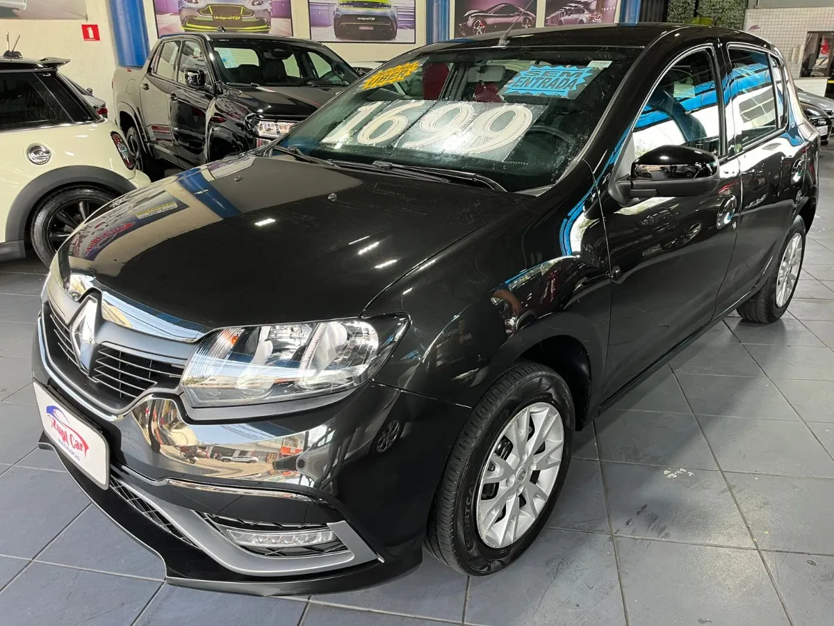 Renault Sandero S Edition 1.0 2023 Financiamento Sem Entrada