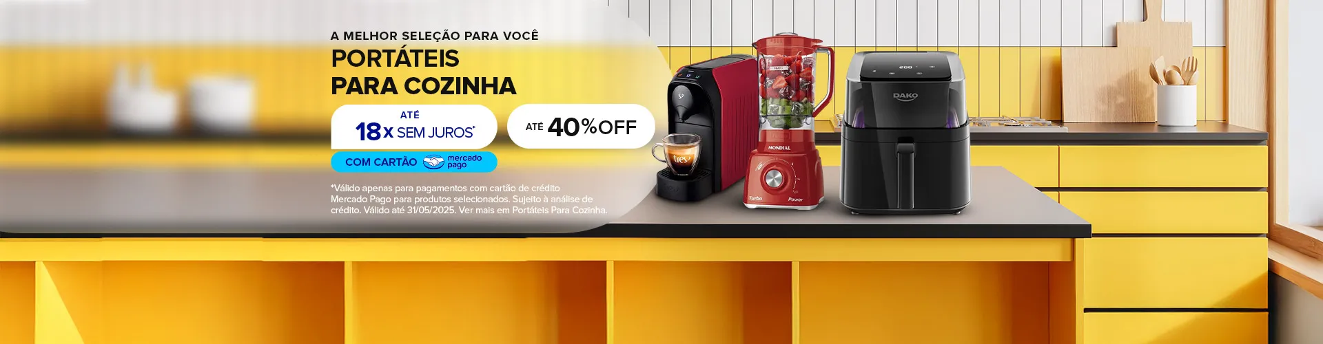 Promoção no Mercado Livre - moda