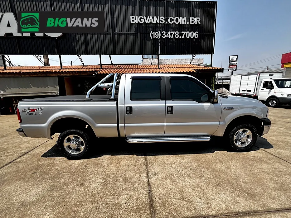 F250 2009 Xlt Super Duty 3.9 Cd Prata (2829)