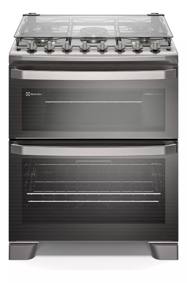 Horno Electrolux 5 Quemadores Experience Con Perfectcook360 Plata