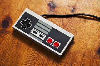 controle de console retro