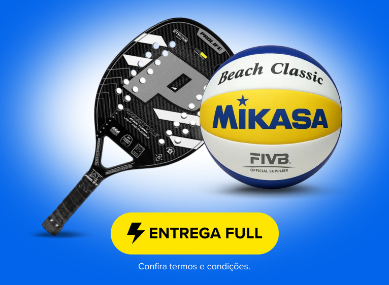 ESPORTES DE QUADRA. ENTREGA FULL. CONFIRA TERMOS E CONDIÇÕES.