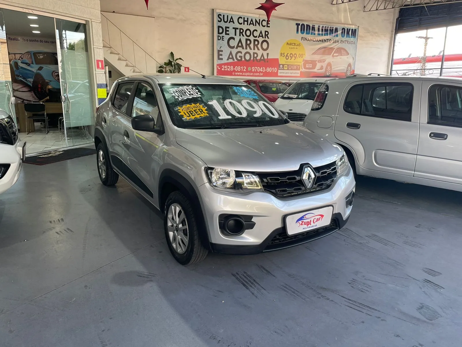 Renault Kwid 1.0 12v Zen Sce 5p 2023 Carro Para Ube