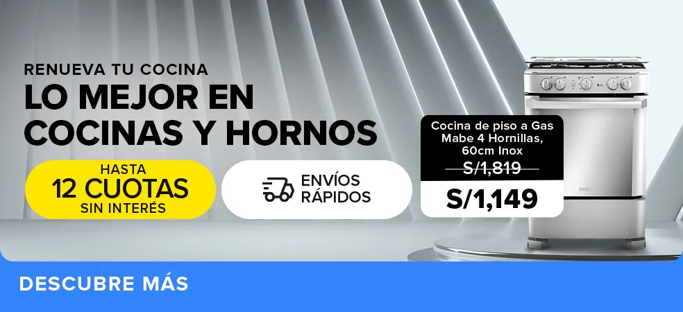 Lo mejor en cocinas y hornos en Mercado Libre