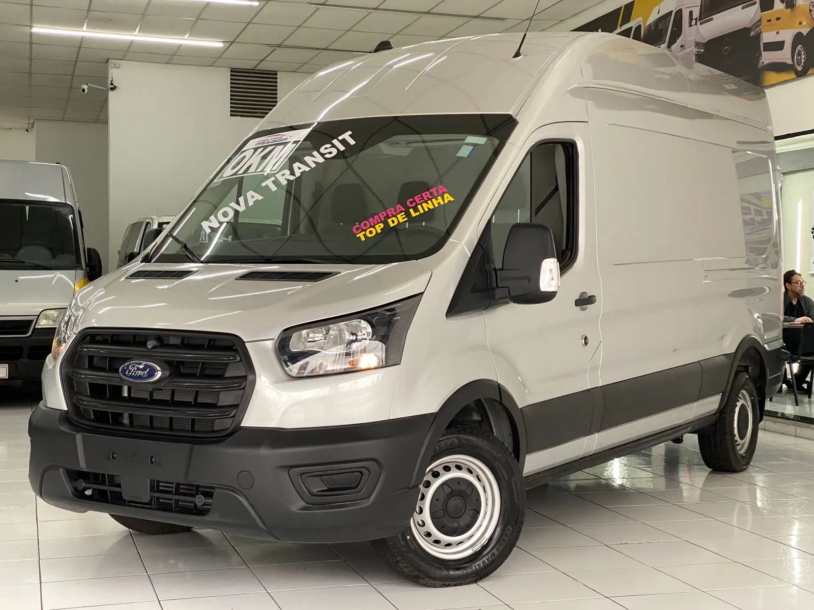 Nova Ford Transit L3h3 Furgão
