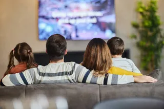 horário de TV em família