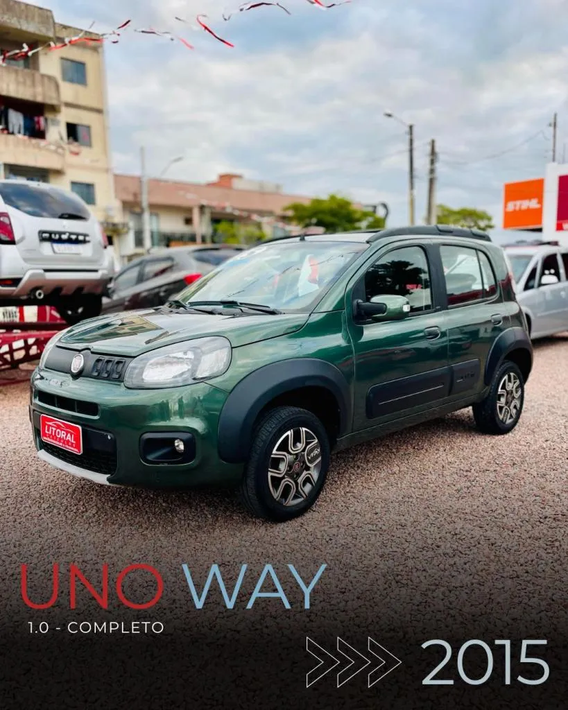  Fiat Uno Way 1.0 Evo Fire Flex 8v 5p