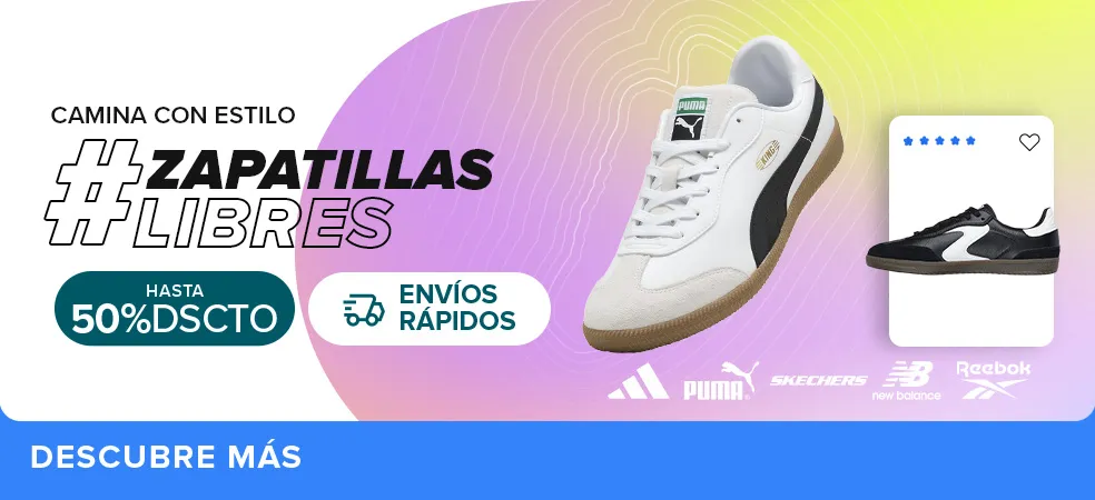 Zapatillas libres en Mercado Libre