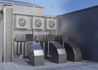 tubo de ventilação industrial