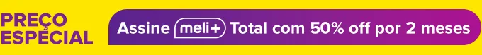 Preço especial. Assine meli+ por R$13,99/mês por 2 meses.